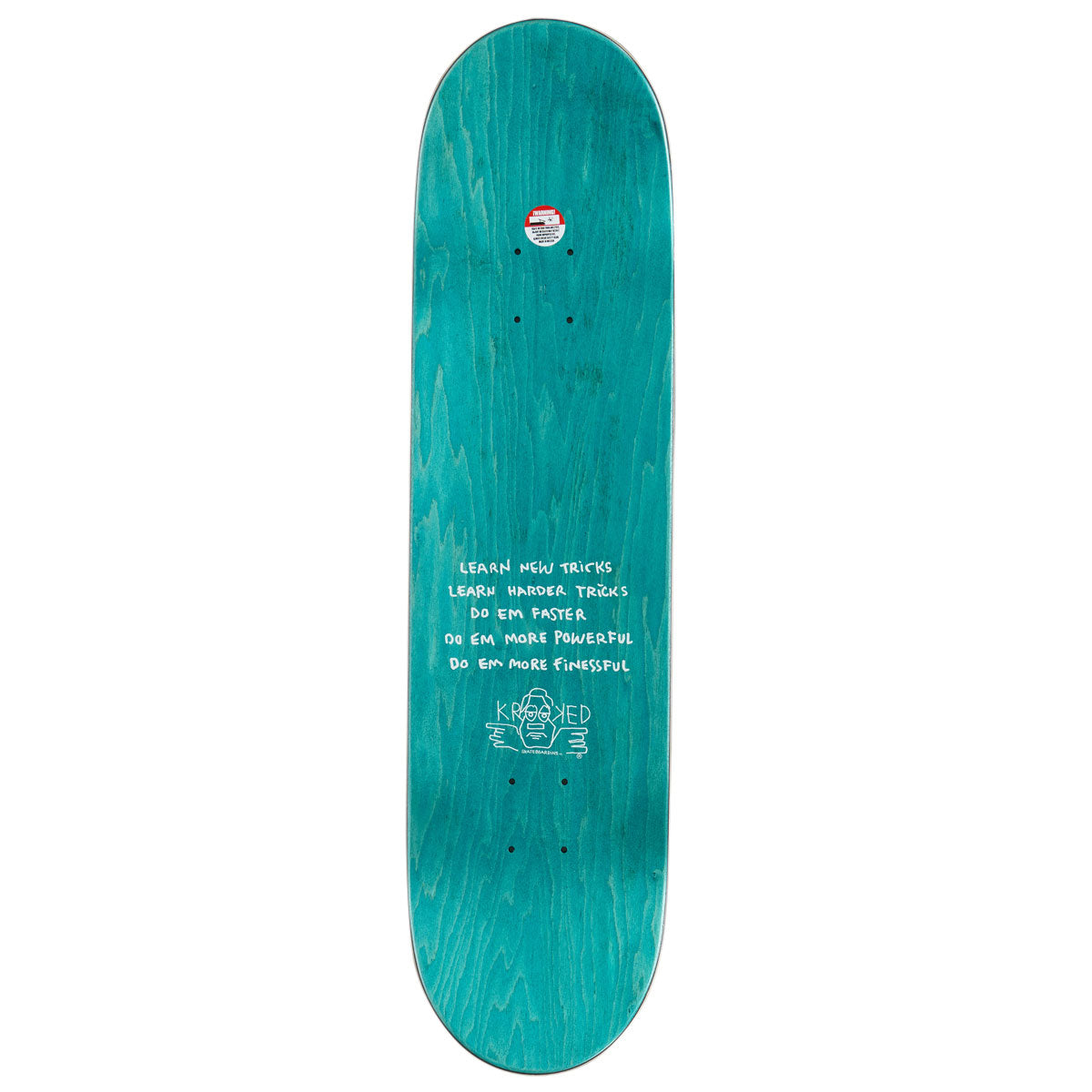 Krooked Team Firebirds Skateboard Complete - Green - 8.12