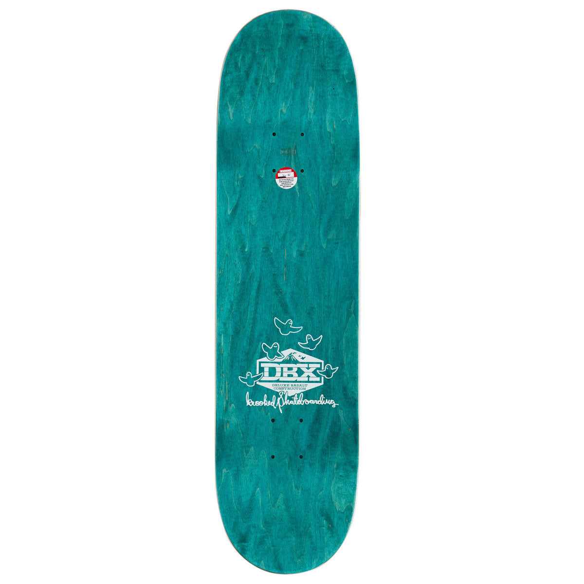 Krooked DBX Team Mermaid Skateboard Complete - Black - 8.25