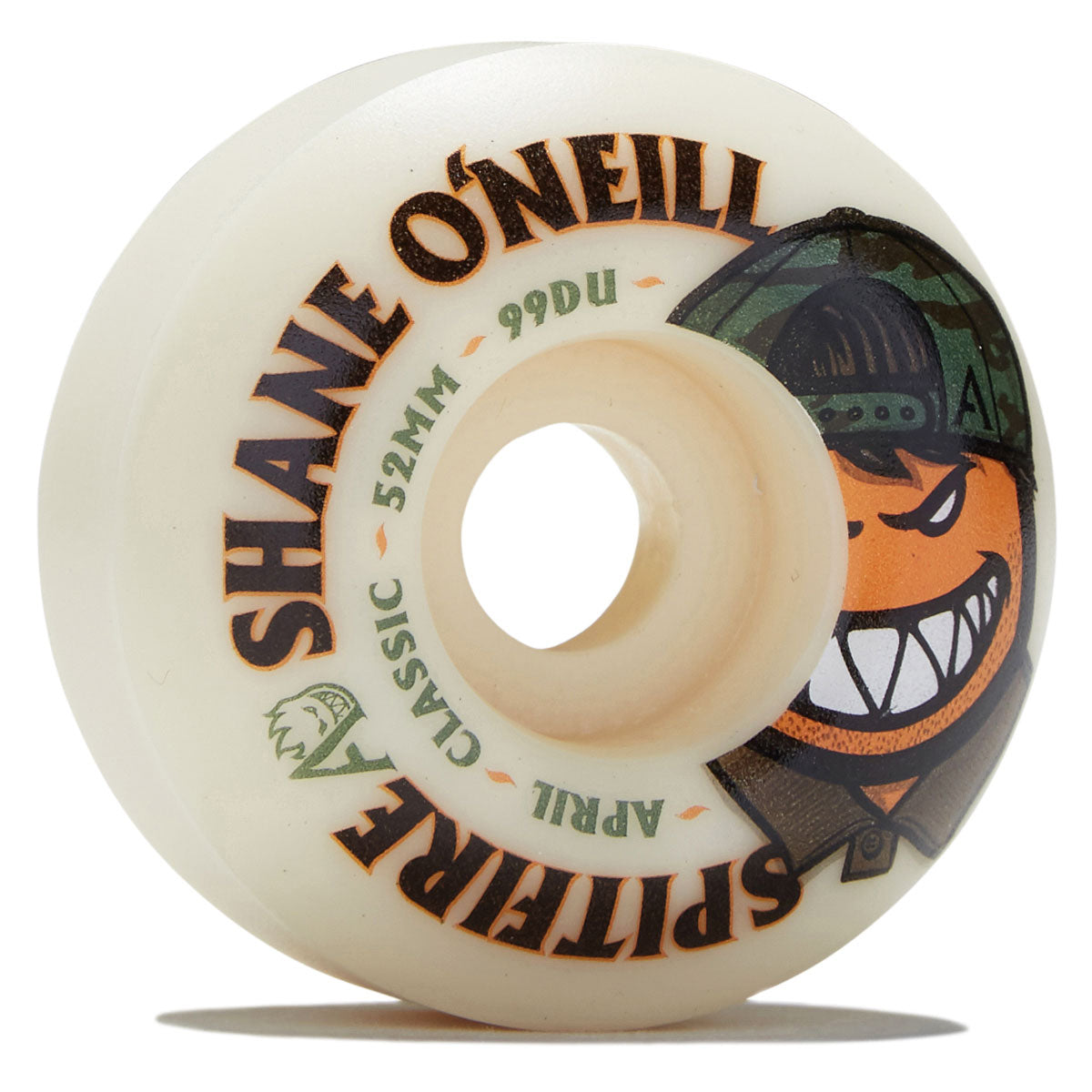 Spitfire x April F4 99d Shane O'Neill Classic Skateboard Wheels - Natural - 52mm image 1