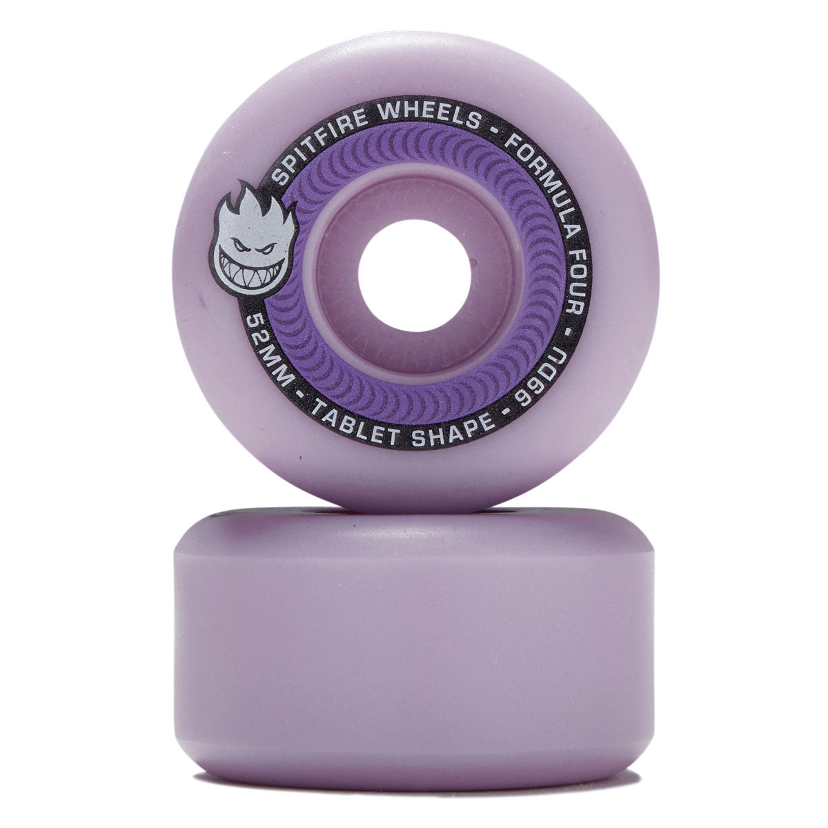 Spitfire F4 99d Team Tablet Colors Skateboard Wheels - Lavender - 52mm image 2