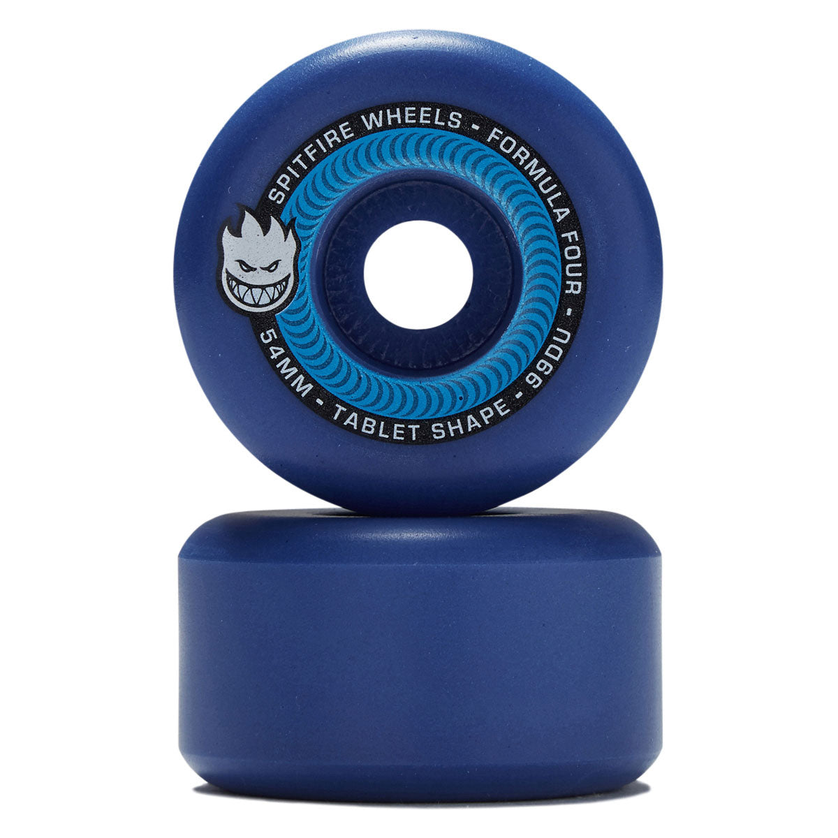 Spitfire F4 99d Team Tablet Colors Skateboard Wheels - Ice Blue - 54mm image 2