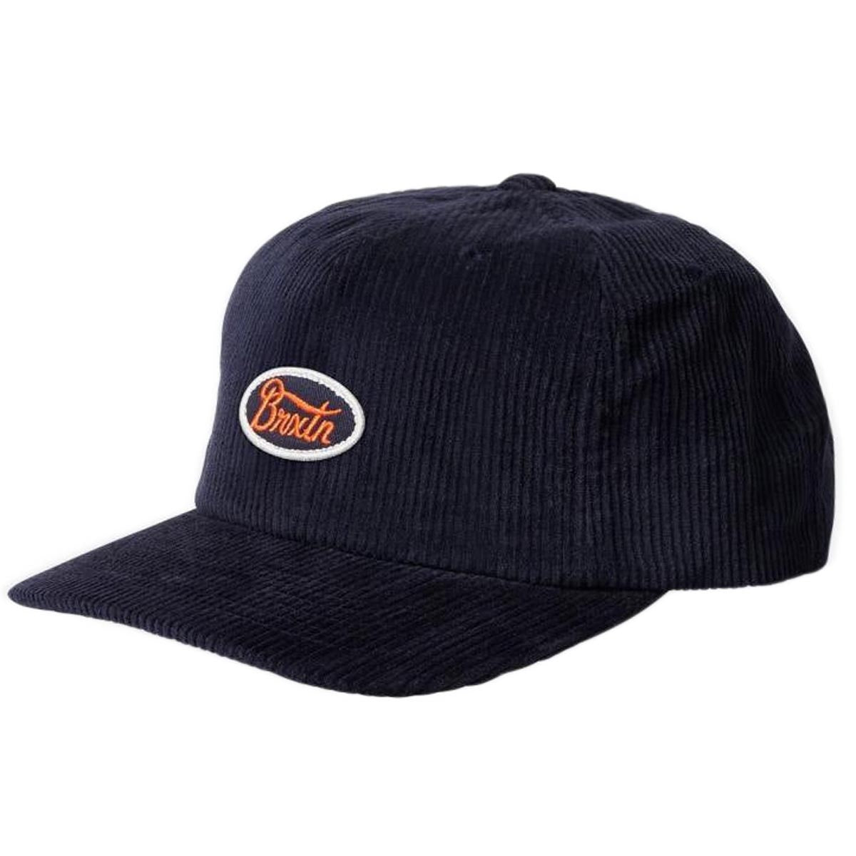 Brixton Parsons Lp Hat - Washed Navy/Caution Orange image 1