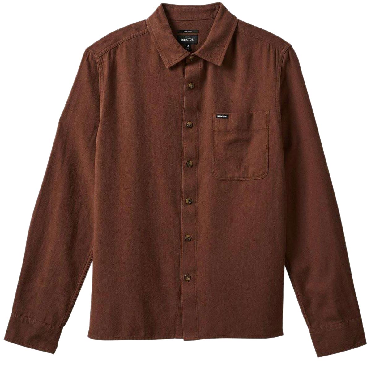 Brixton Hasting Lightweight Flannel Shirt - Pinecone Brown image 3