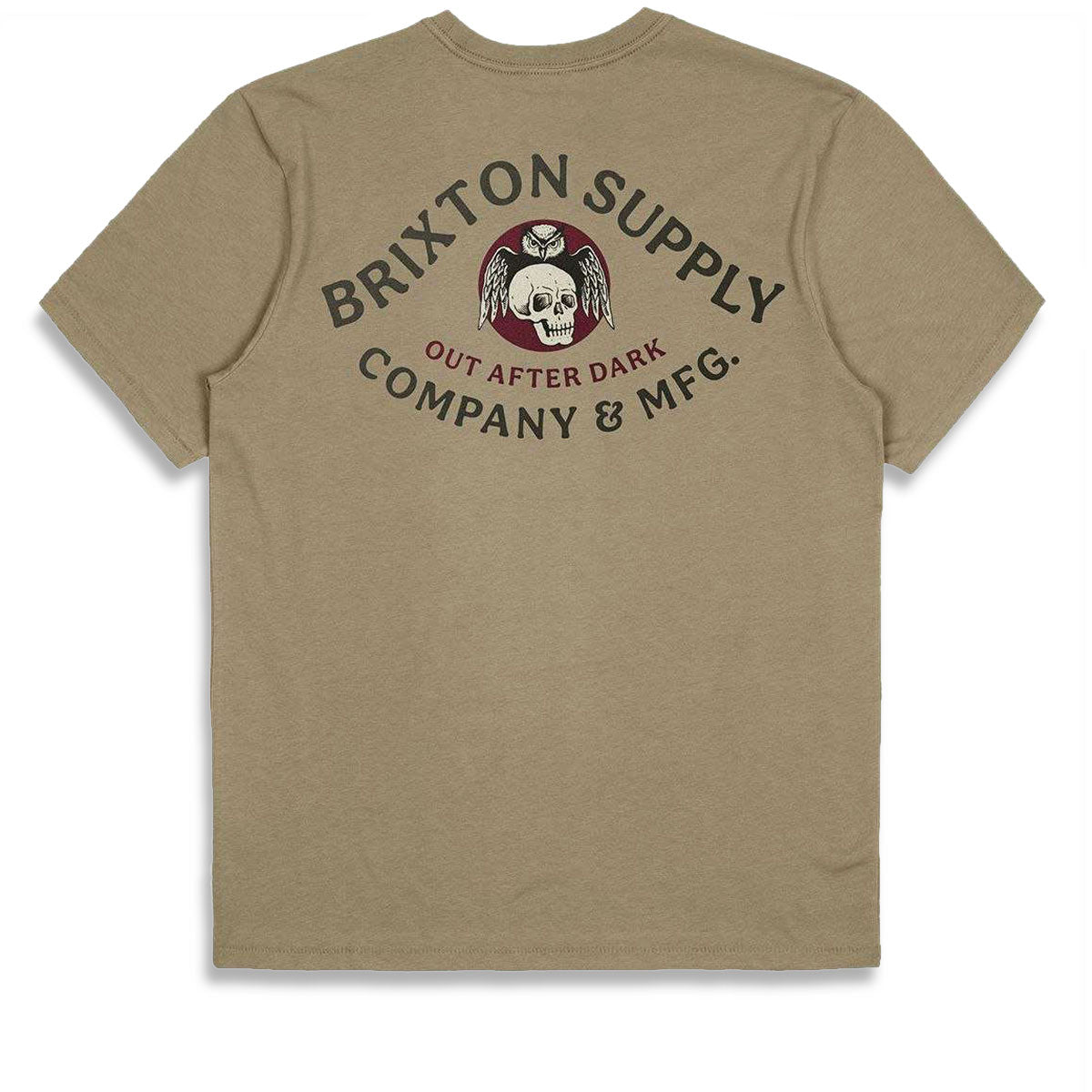 Brixton Potion Tailored T-Shirt - Oatmeal image 1