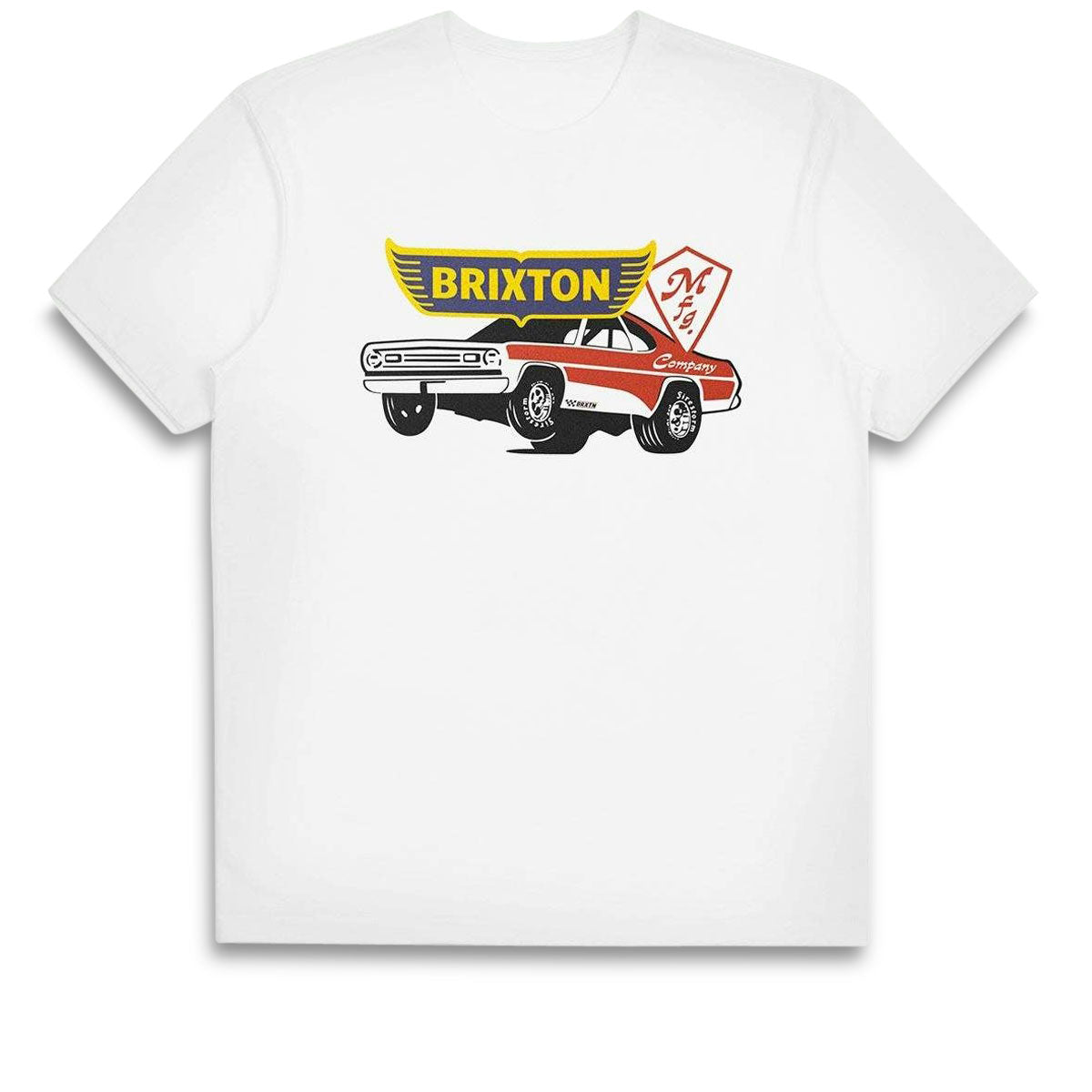 Brixton Barona Tailored T-Shirt - White image 1