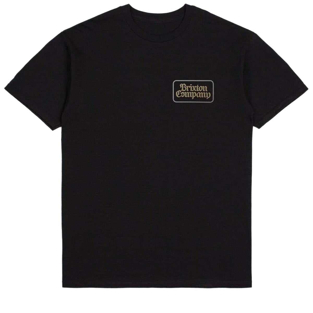 Brixton Norvell T-Shirt - Black Worn Wash image 1