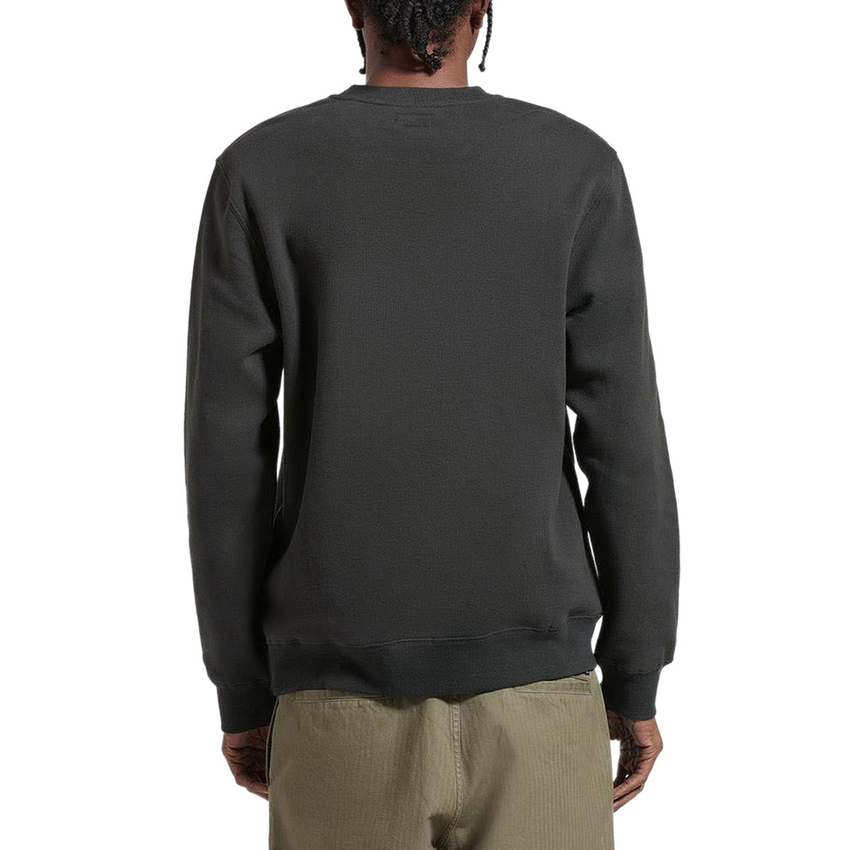 Brixton Repair Crew Sweater - Washed Black image 2