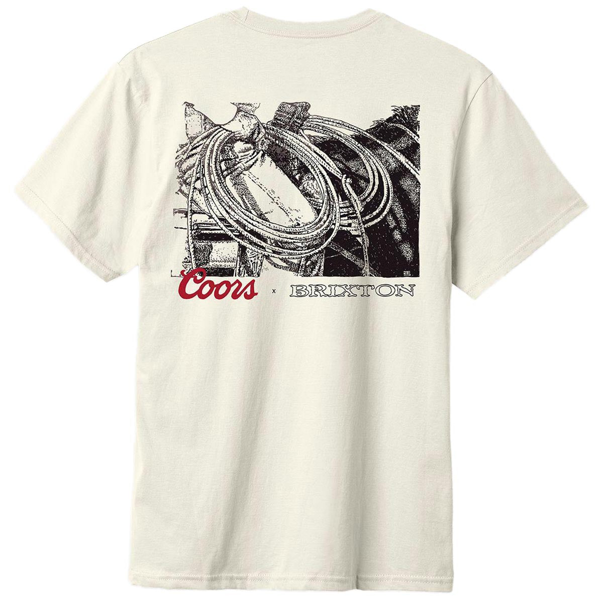 Brixton x Coors Range T-Shirt - Natural image 1