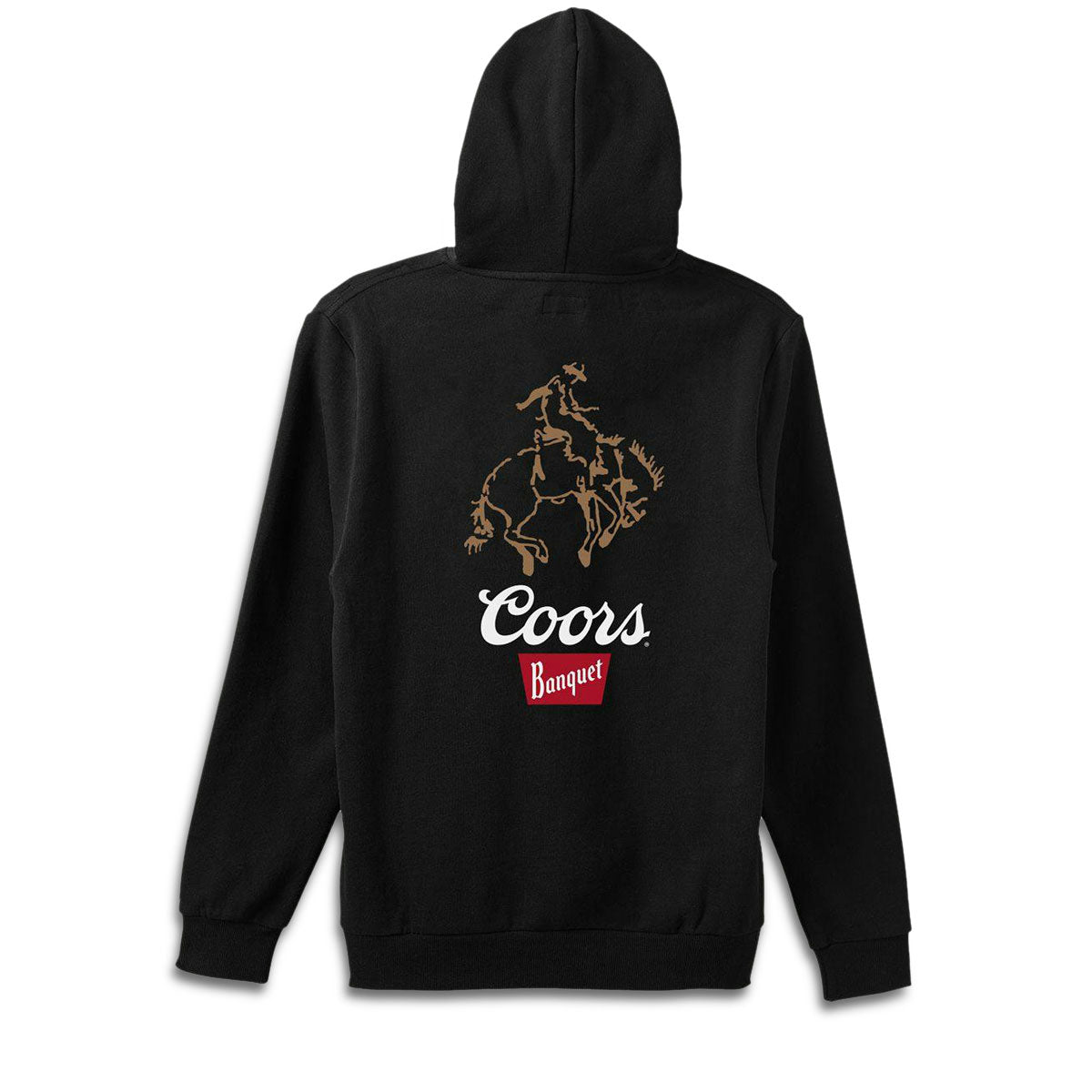 Brixton x Coors Colt Hoodie - Black image 1