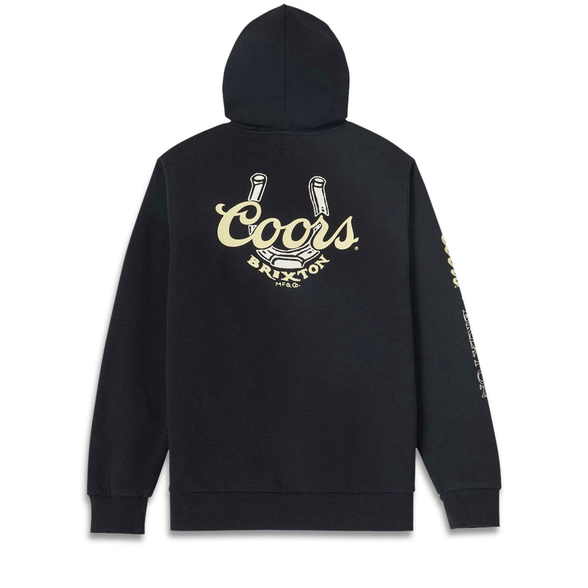 Brixton x Coors Luck Hoodie - Black image 2