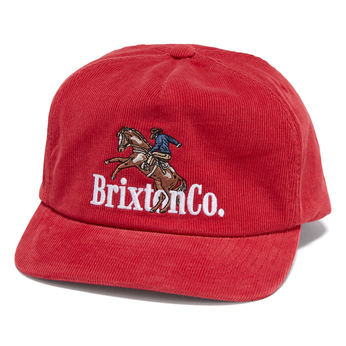 Brixton Inwood Mp Snapback Hat - Red image 1