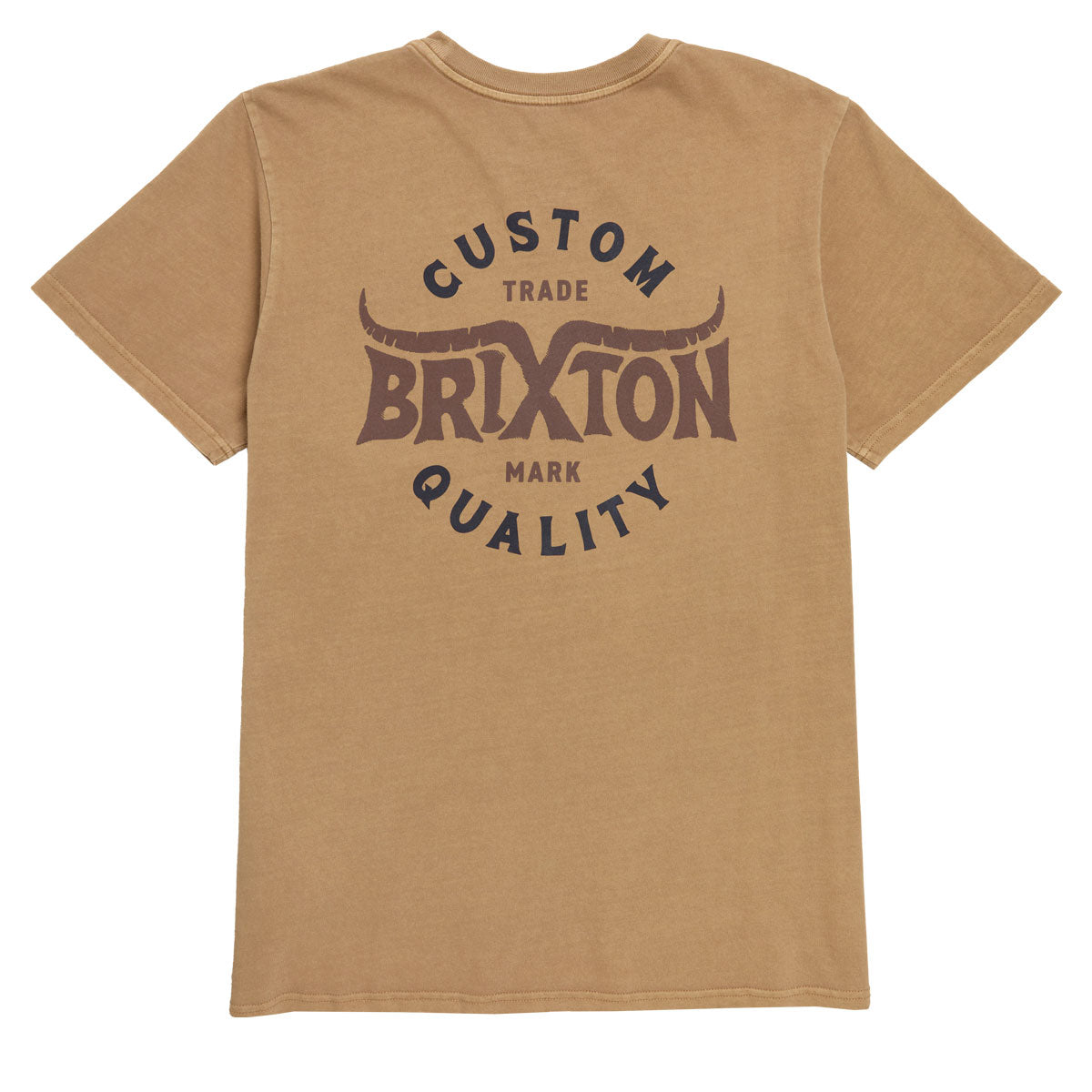 Brixton Gibson T-Shirt - Dijon Worn Wash image 1