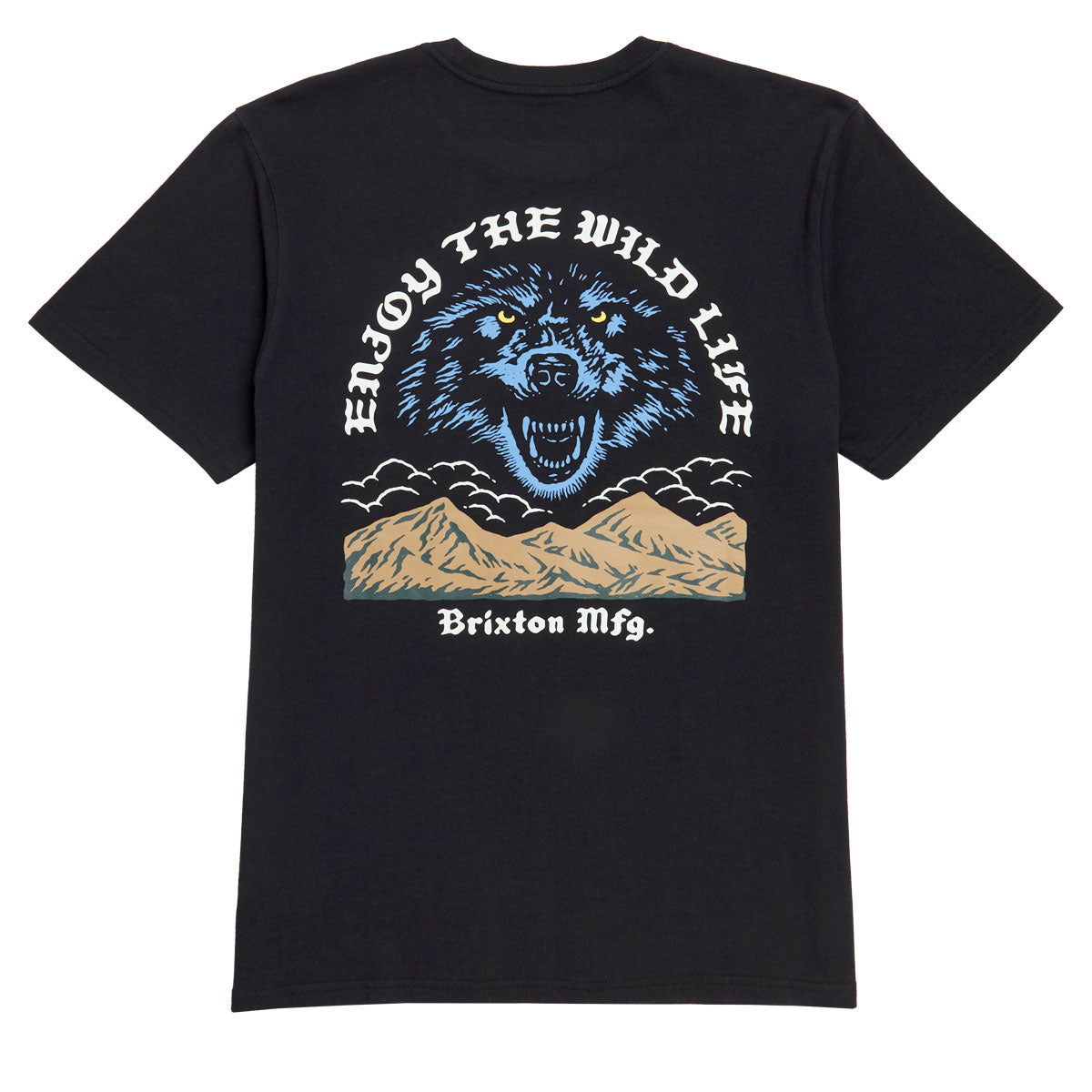 Brixton Mercy T-Shirt - Black image 1