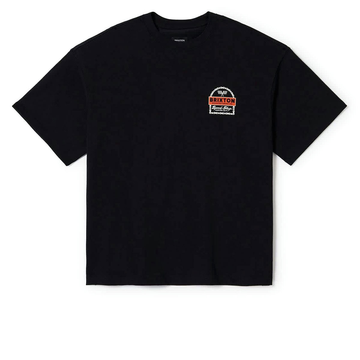 Brixton Drayton Heavyweight Relaxed T-Shirt - Black Classic Wash image 2