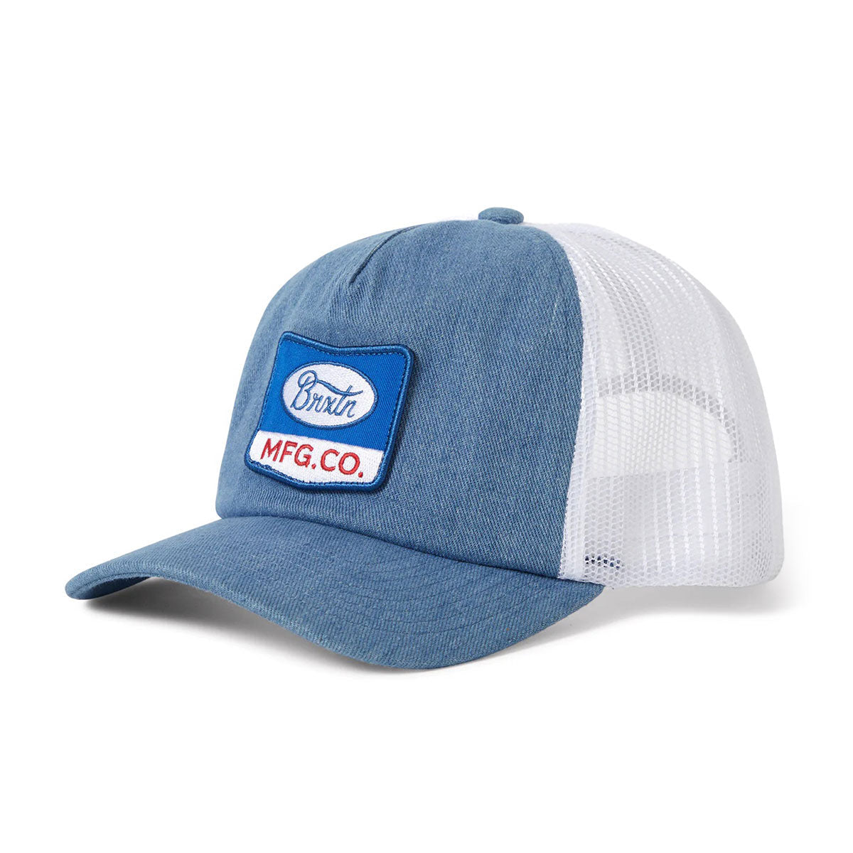 Brixton Phillips Np Mp Trucker Hat - Denim/White image 1
