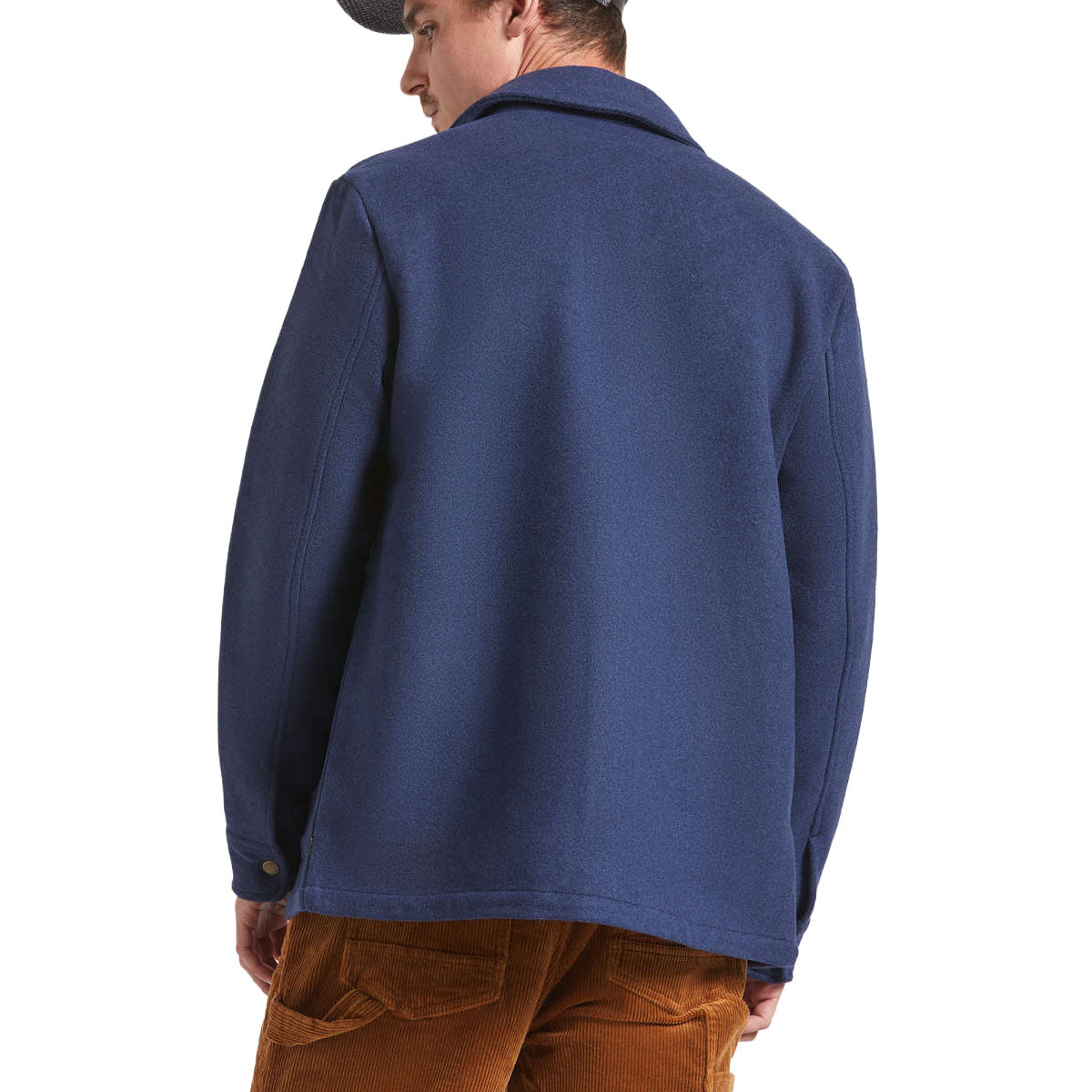 Brixton Shop Chore Coat Jacket - Mood Indigo image 3