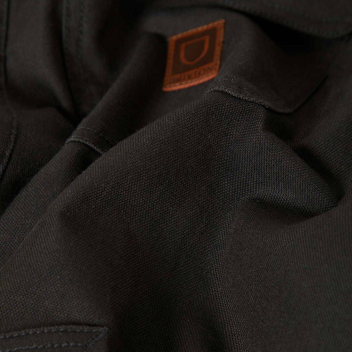 Brixton Builders Stretch Lined Jacket - Washed Black/Red image 5