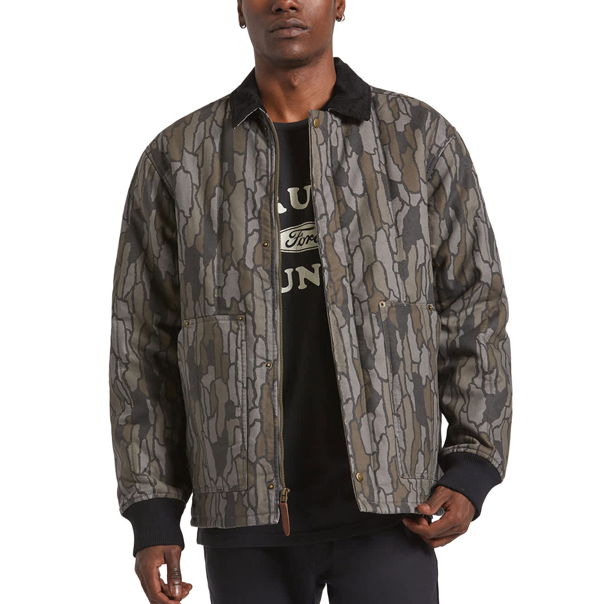 Brixton Builders Ranch Jacket - Bark Camo image 1