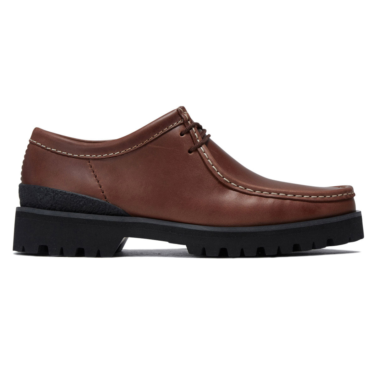 Clarks Wallabee Yukoner Shoes - Brown Leather image 1