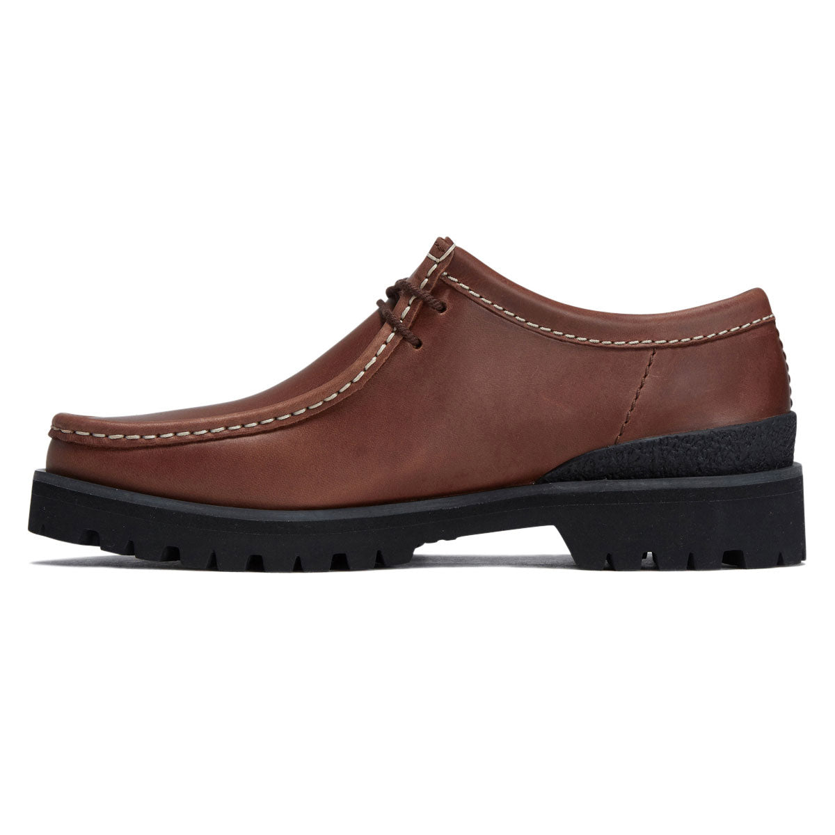 Clarks Wallabee Yukoner Shoes - Brown Leather image 2