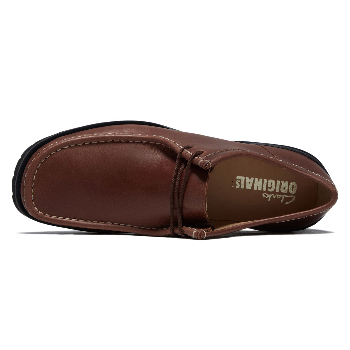 Clarks Wallabee Yukoner Shoes - Brown Leather image 3