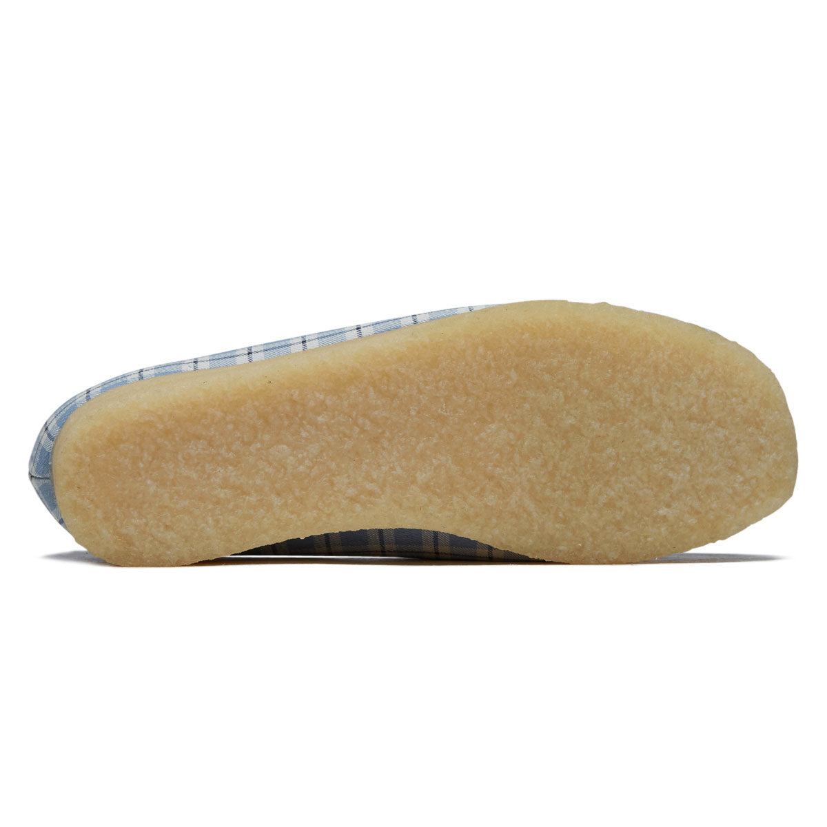 Clarks Womens Wallabee Shoes - Blue Check image 4