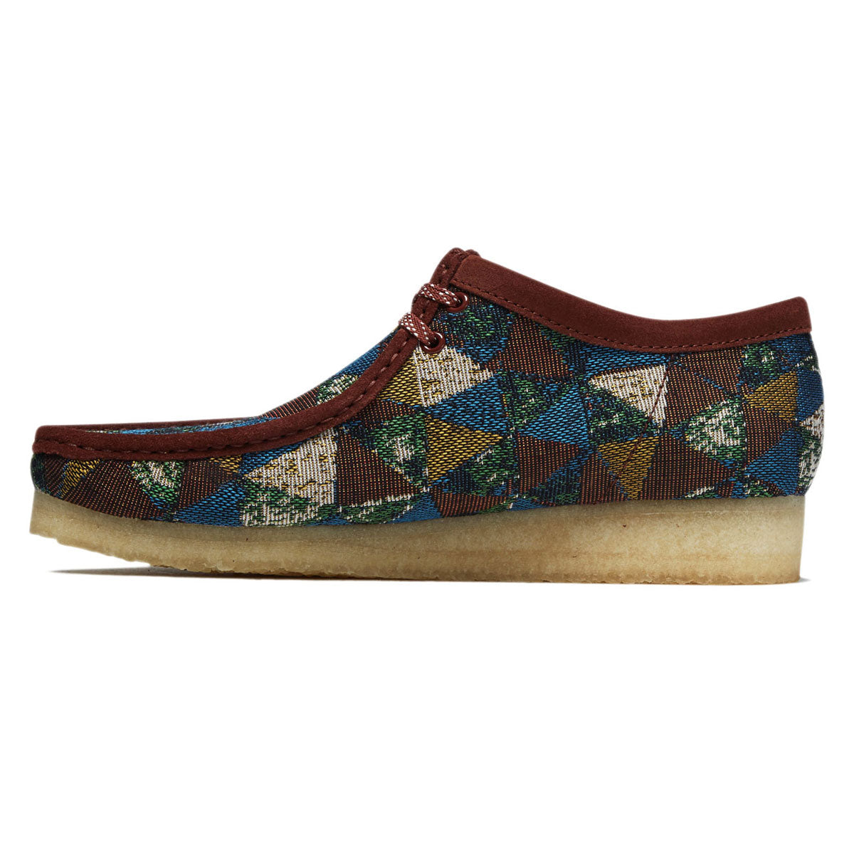 Clarks Wallabee Shoes - Multicolor Txt image 2