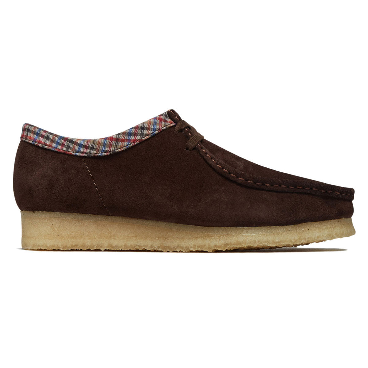 Clarks Wallabee Shoes - Chocolate Combi image 1