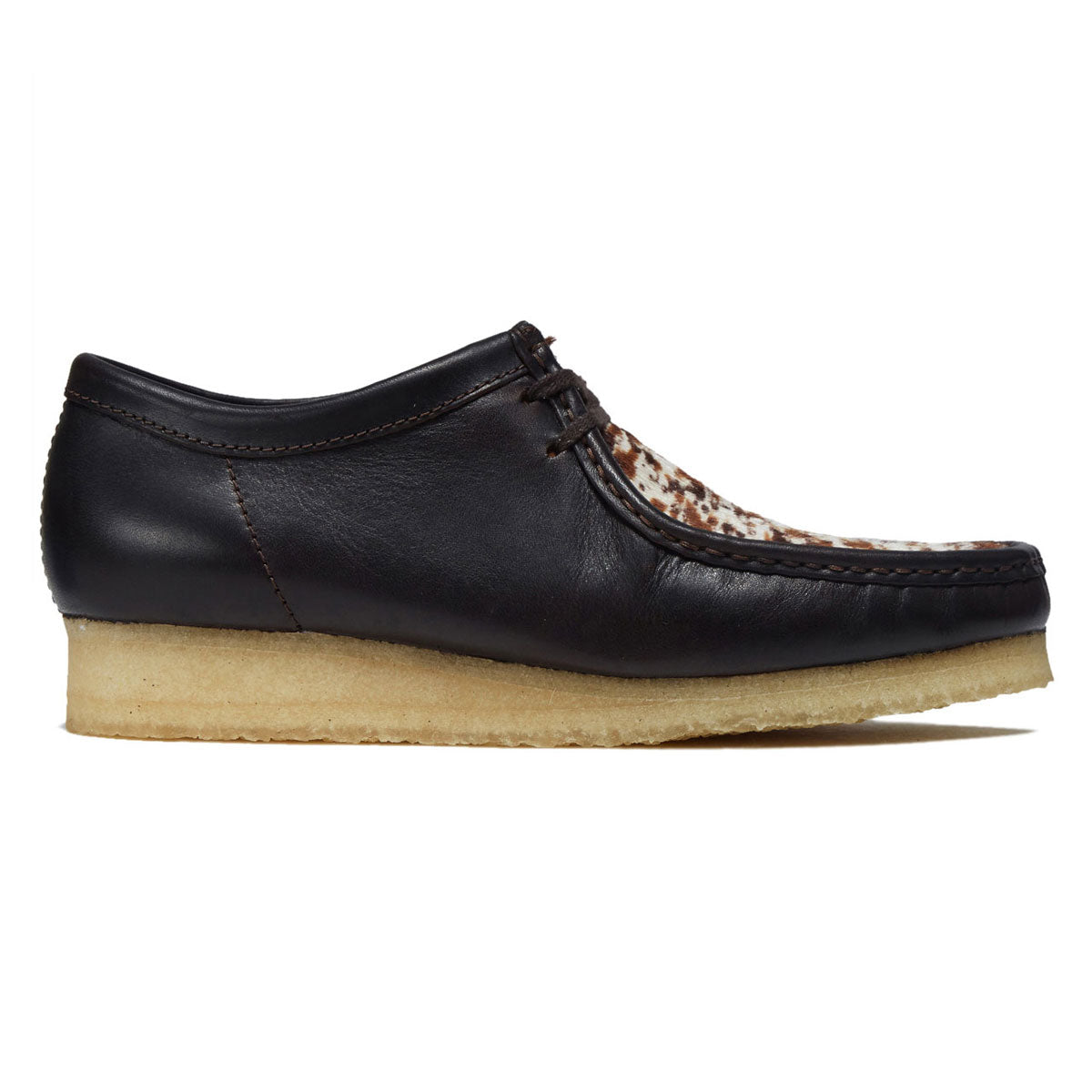 Clarks Wallabee Shoes - Brown Interest image 1