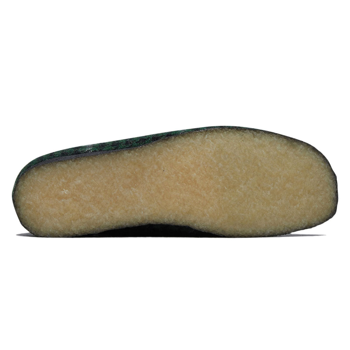 Clarks Wallabee Shoes - Green Tweed image 4