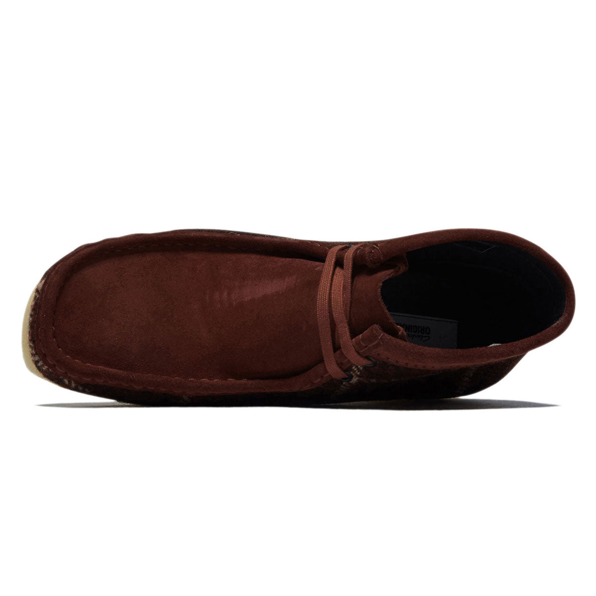 Clarks Wallabee Boots - Rust Tweed image 3