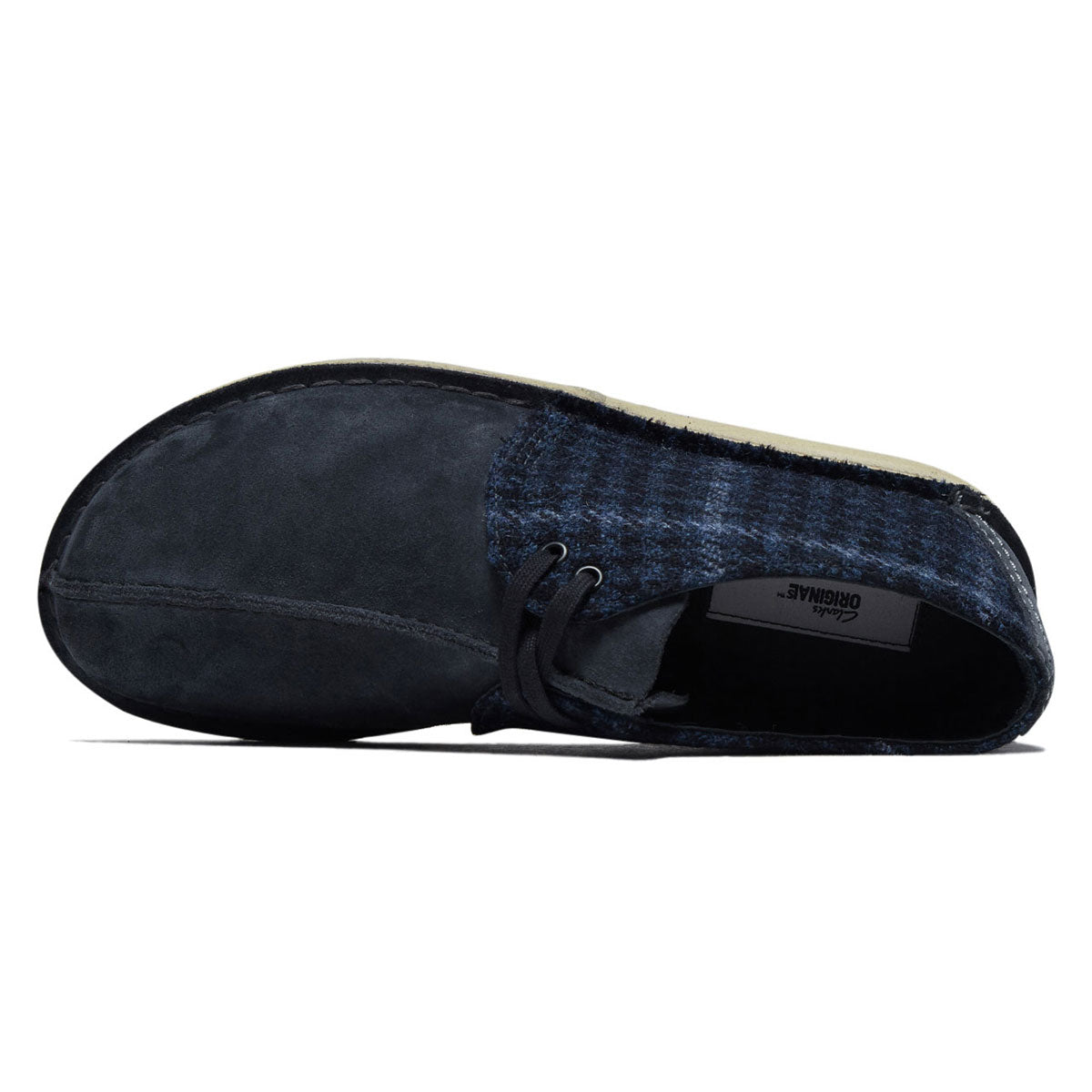 Clarks Desert Trek Shoes - Navy Tweed image 3