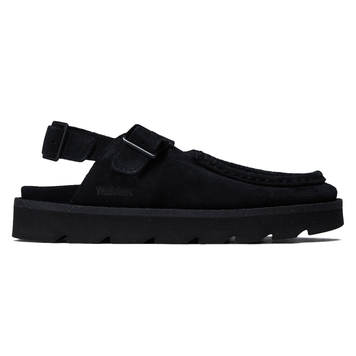 Clarks Womens Meare Easy Shoes - Black Suede image 1