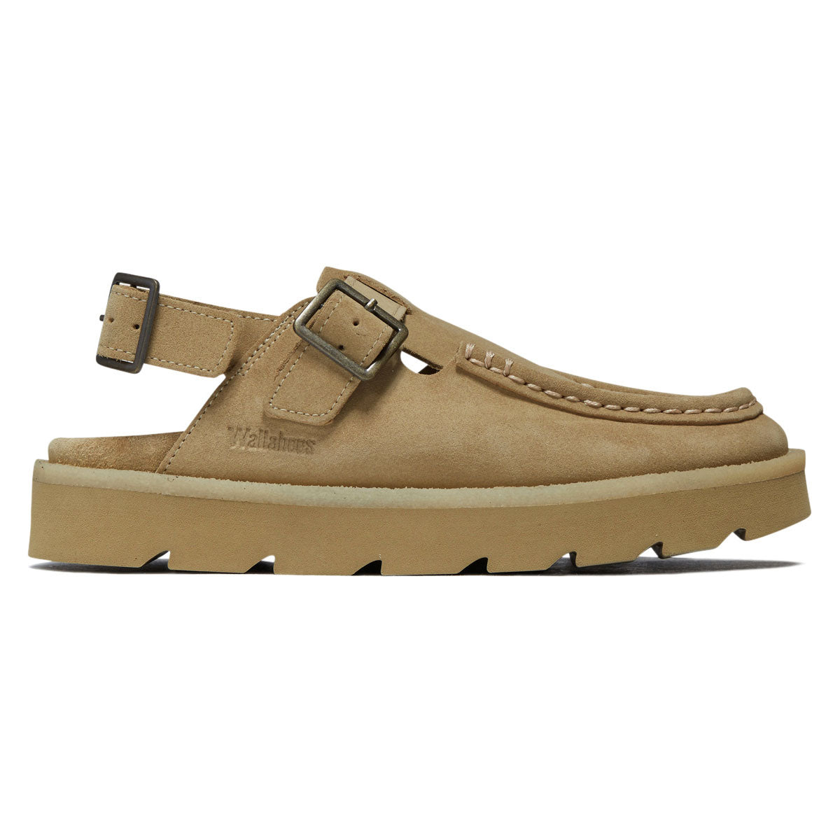 Clarks Womens Meare Easy Shoes - Maple Suede image 1