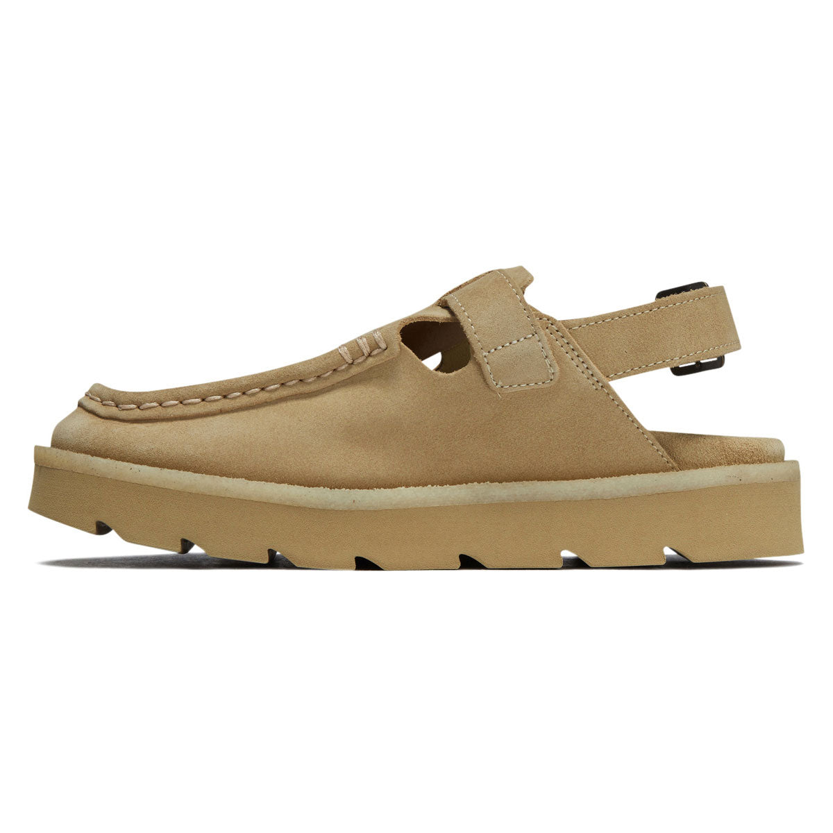 Clarks Womens Meare Easy Shoes - Maple Suede image 2
