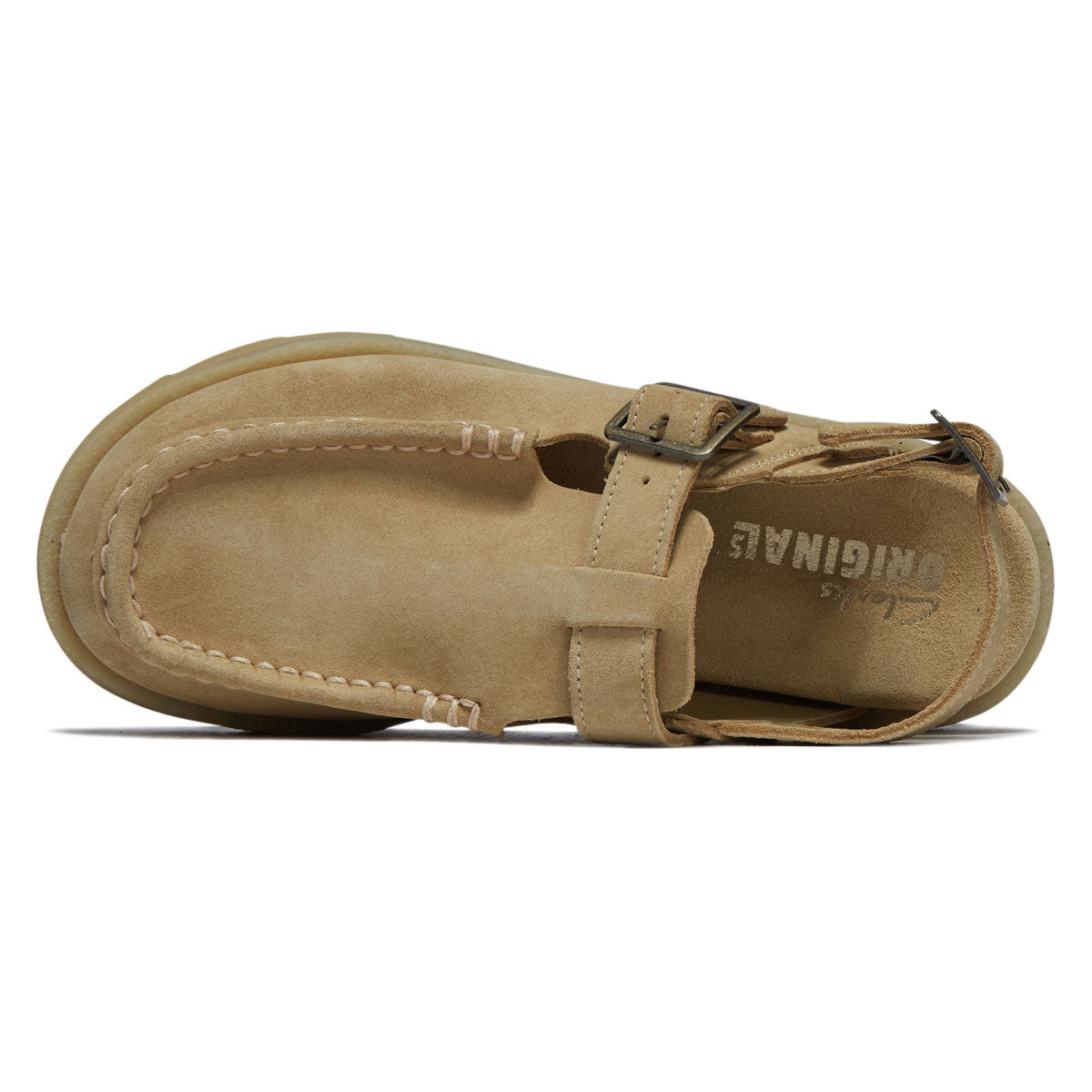 Clarks Womens Meare Easy Shoes - Maple Suede image 3