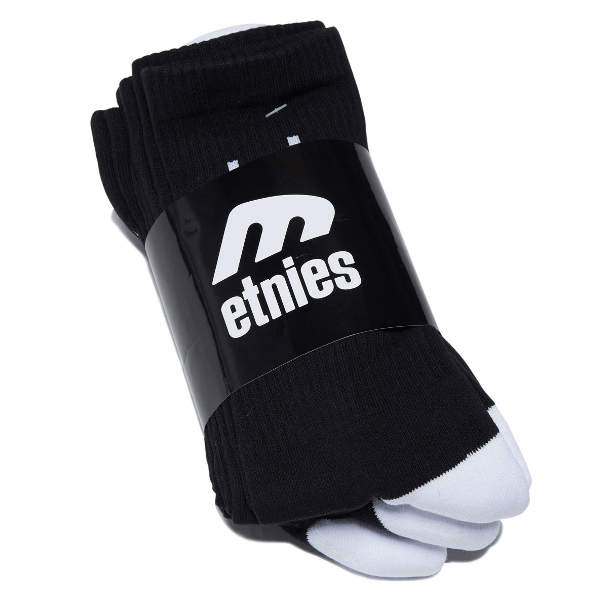 Etnies Direct II 3 Pack Of Socks - Black image 2