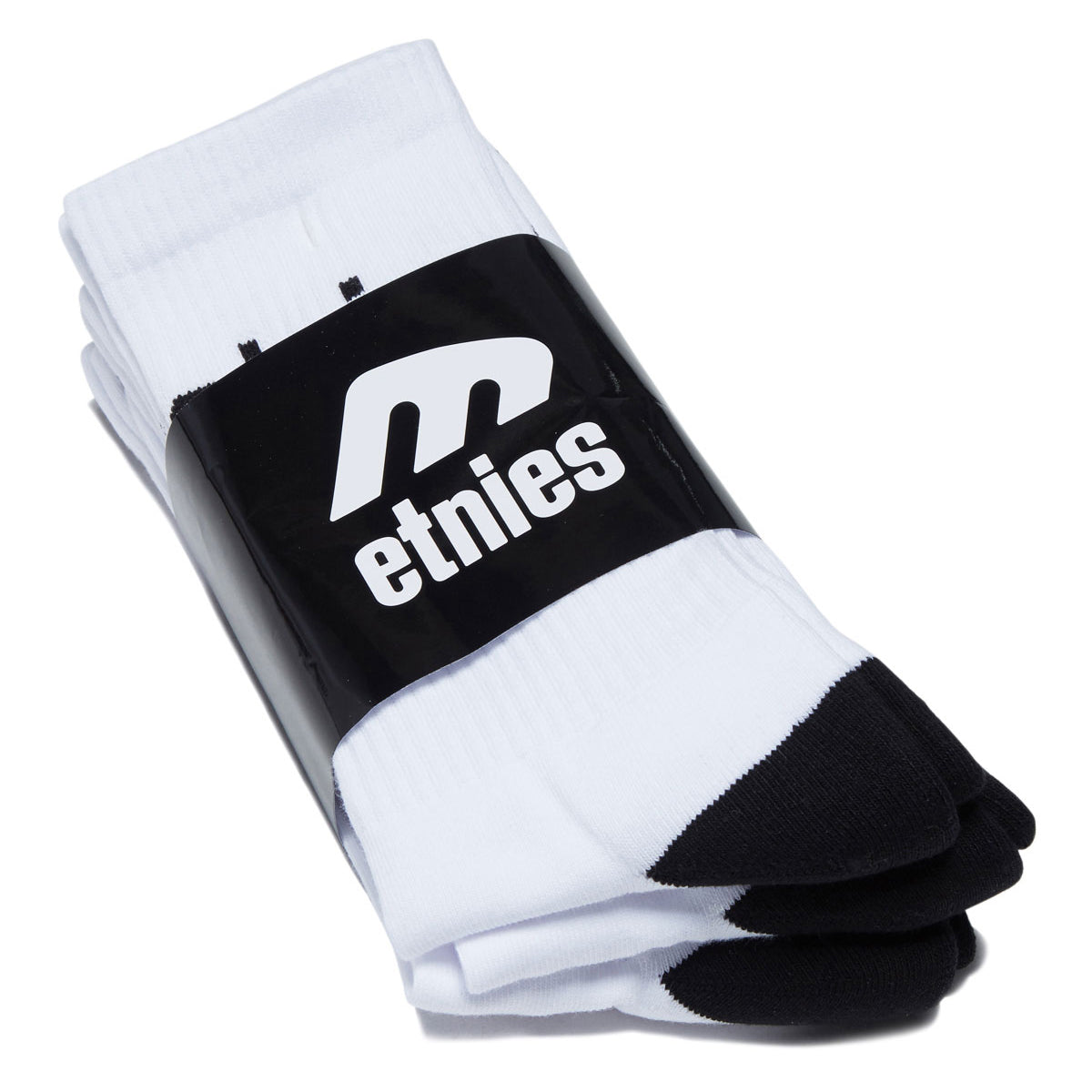 Etnies Direct II 3 Pack Of Socks - White image 2