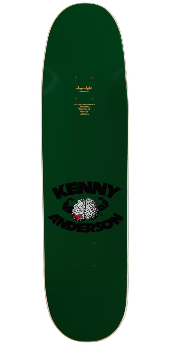 Chocolate Brain Power Anderson Skateboard Deck - 8.25