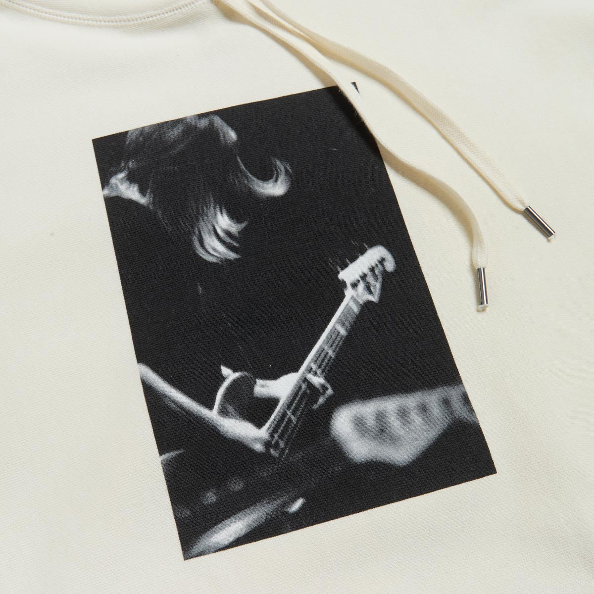 Girl Kim Gordon Pullover Hoodie - Antique White image 3