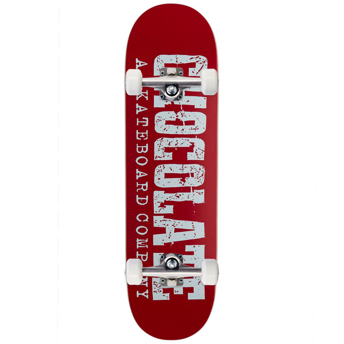 Chocolate Western Heritage Tershy Skateboard Complete - Red - 8.50