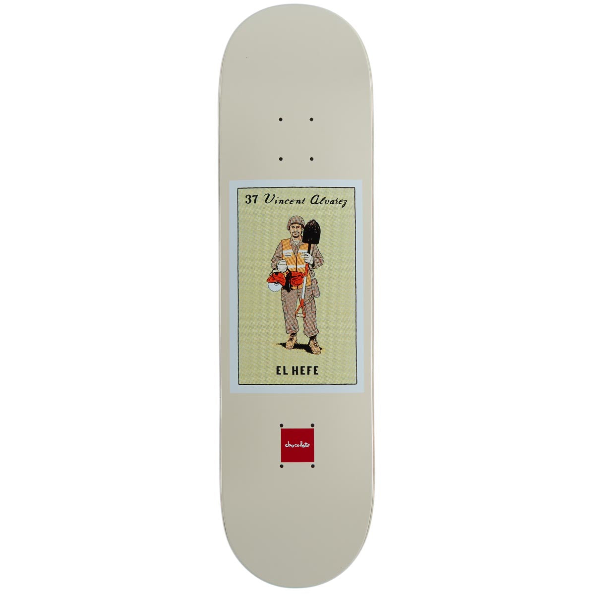 Chocolate Loteria Cards Alvarez Skateboard Deck - 8.00