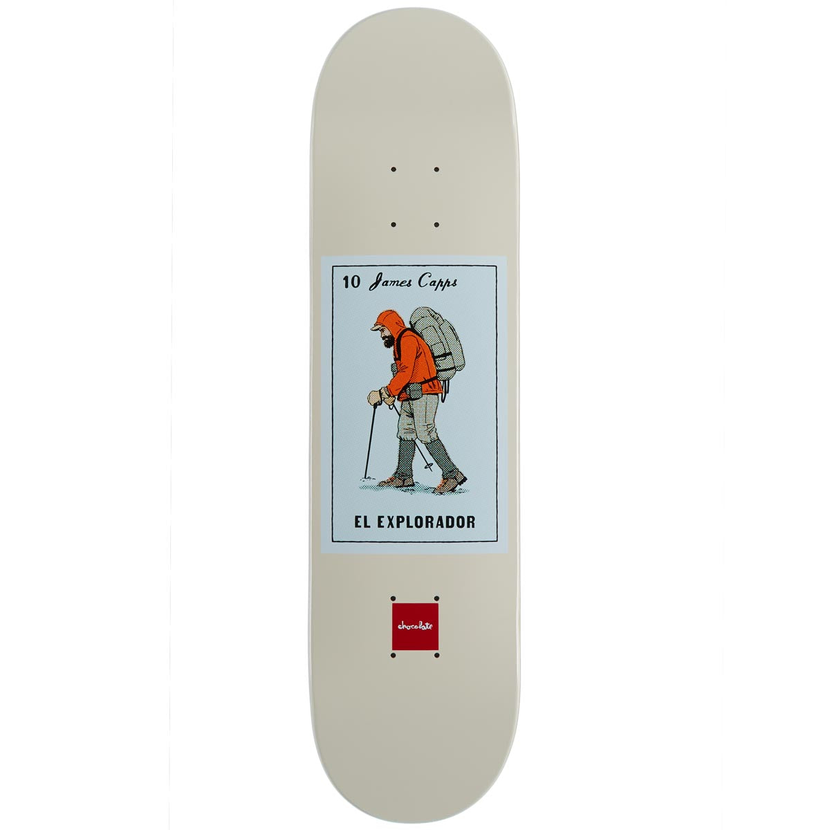 Chocolate Loteria Cards Capps Skateboard Deck - 8.50