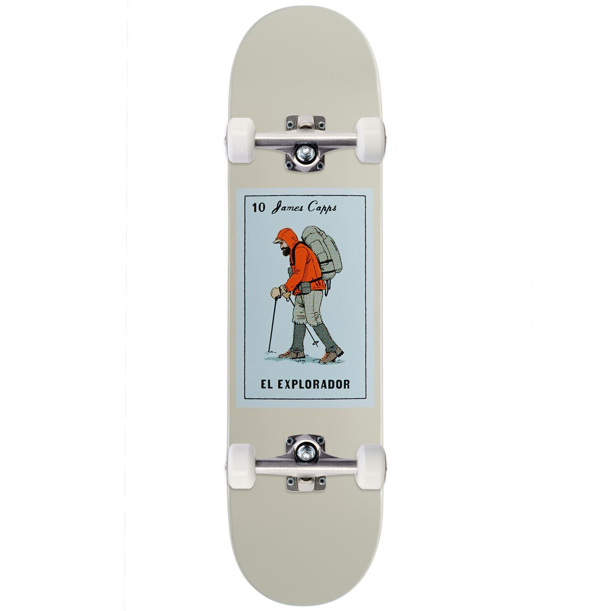 Chocolate Loteria Cards Capps Skateboard Complete - 8.50