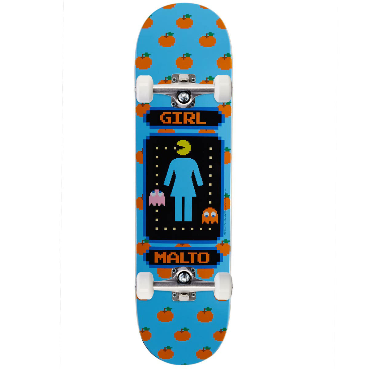 Girl x Pac-Man Malto Skateboard Complete - Blue - 8.50