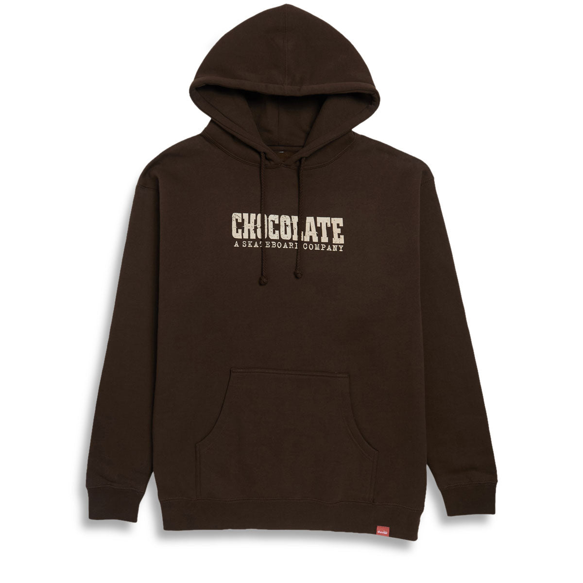 Chocolate Western Pullover Hoodie - Brown image 1