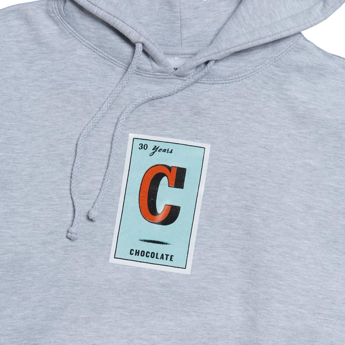 Chocolate Loteria C Pullover Hoodie - Grey Heather image 2