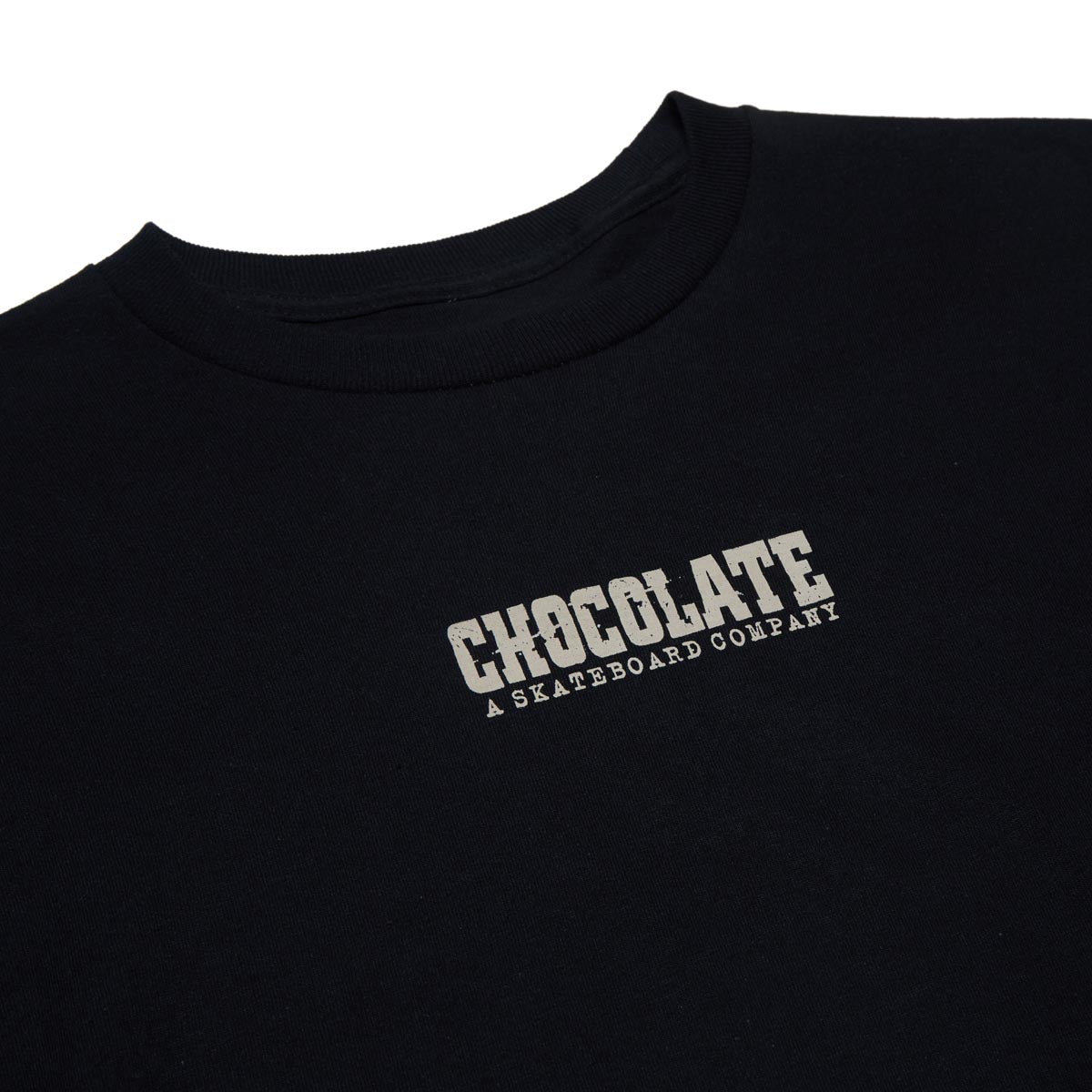 Chocolate Western Long Sleeve T-Shirt - Black image 2