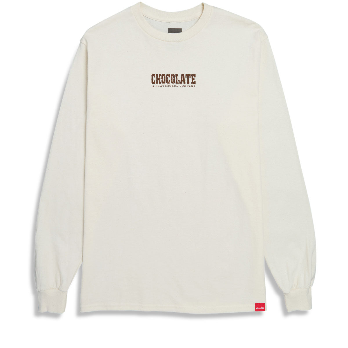 Chocolate Western Long Sleeve T-Shirt - Cream image 1