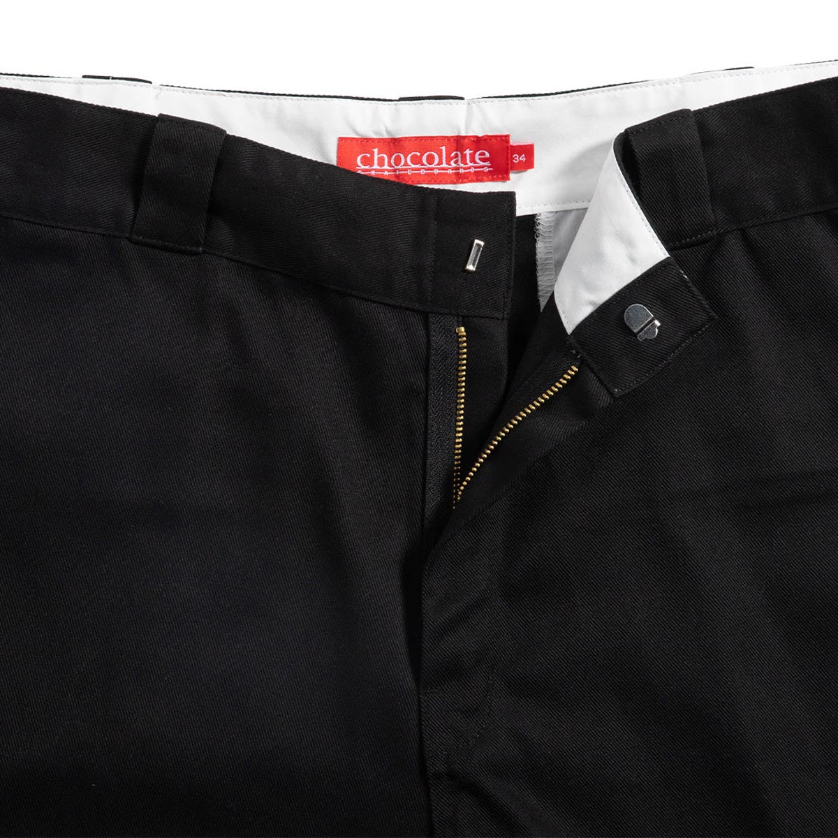 Chocolate Work Chino Pants - Black image 4